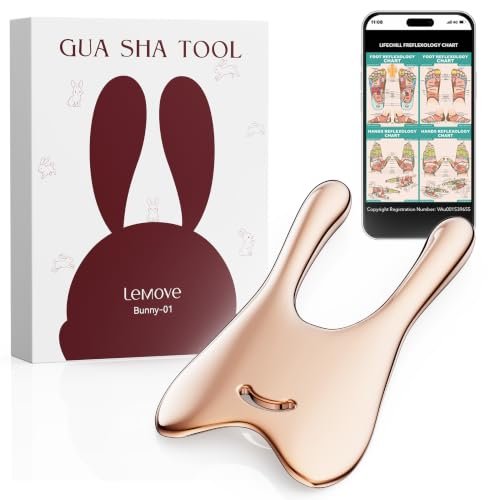 Stainless Steel Gua Sha Facial & Body Massager for Lymphatic Drainage