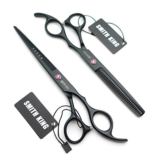 Professional 7 Inch Hair Cutting & Thinning Scissors Set