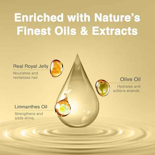 Kaaral Purify Reale Intense Nutrition Shampoo ? Moisturizing Formula for Dry, Damaged Hair ? Supports Natural Growth, Scalp Care, and Softness ? With Royal Jelly, Limnanthes Oil, Olive Oil ? 1000 ml