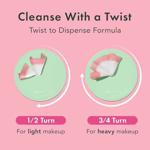 Rael Makeup Remover, Miracle Clear Cleansing Balm ? Twist-Up Makeup Remover Balm with Rice Bran & Jojoba Oils, Korean Skin Care (1.69 fl oz)