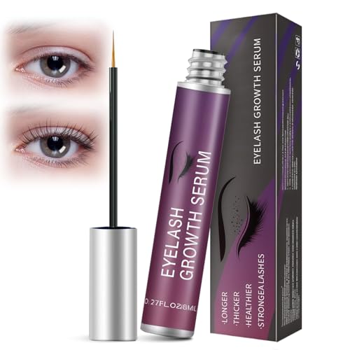 8ml Lash Enhancing Serum, Lash Boosting Nourishing Primer, Daily eyelash care, Improve the appearance of eyelashes, Support slender eyelashes, CreateThicker and Fuller Lashes