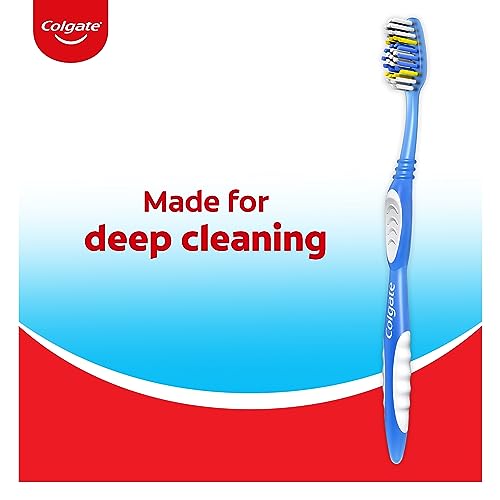 Soft Adult Toothbrush Pack - 6 Count, Extra Clean & Deep Cleaning