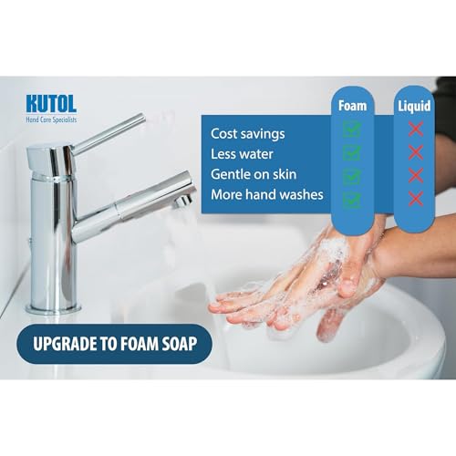 Health Guard 5065 Antibacterial Hand Soap Refill Pouch, 800 mL, Amber Citrus Spice, Bulk Foaming Soap for Commercial and Home Dispensers - Pack of 4