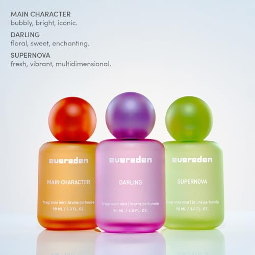 Evereden Kids Fragrance Gift Set - 3 Hair & Body Mists + Lip Oil