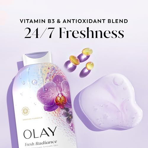 Olay Fresh Radiance Body Wash for Women, 22 fl oz