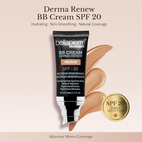 Bellapierre BB Cream SPF 20 - Tinted Moisturizer Foundation
