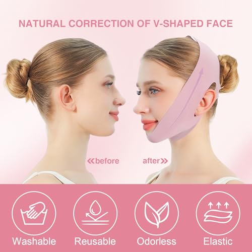 V Line Face Slimming Mask - Double Chin Reducer & Jawline Shaper