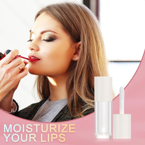 12 Pack 2.5ml Empty Lip Gloss Tubes with Syringes