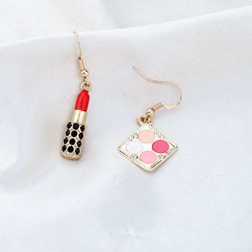 3D Lipstick Earrings - Makeup Artist Gift for Women