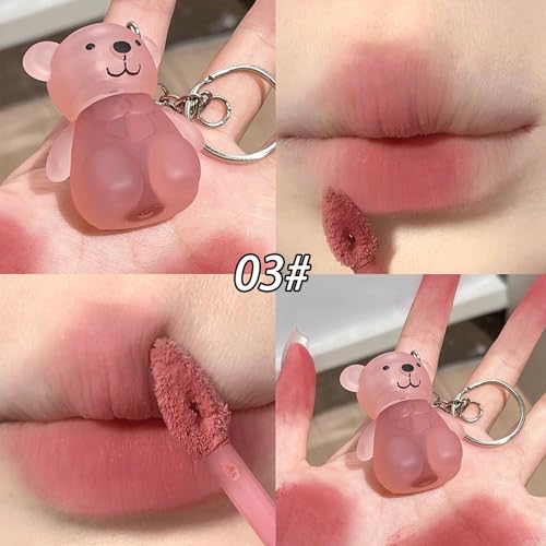 3Pc Liquid Matte Lipstick Set - Red, Pink, Nude