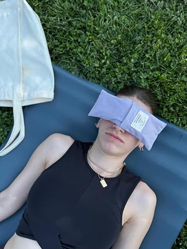 Weighted Lavender Eye Pillow for Sleep & Relaxation