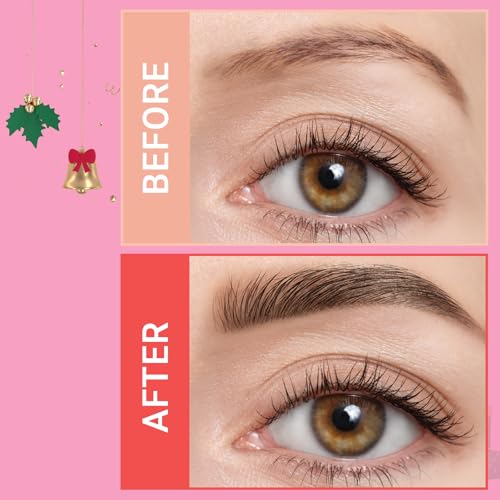 Eyebrow Pen 2-in-1 Waterproof with 4-Fork Tip & Brush