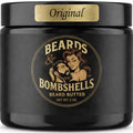Beards & Bombshells Hydrating Beard Butter, Light Whipped, Non-Greasy, Softens Hair, Tames Frizz, Adds Light Shape (Masculine Cologne-inspired)