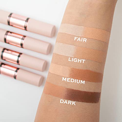 Revolution Beauty London, Fast Base Contour Stick, Dual Ended, Sculpts & Defines Face, Lightweight, Blendable, Medium, 2 X 0.15 Oz
