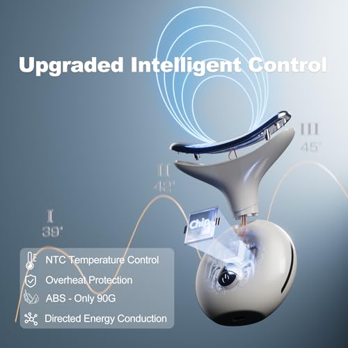 7-in-1 Red Light Face Massager with Heat Therapy & Neck Lift