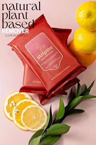 Fresh One Makeup Remover Wipes - Gentle Eye & Face Cleansing Wipes with Hyaluronic Acid & Vitamin C (30 Count)