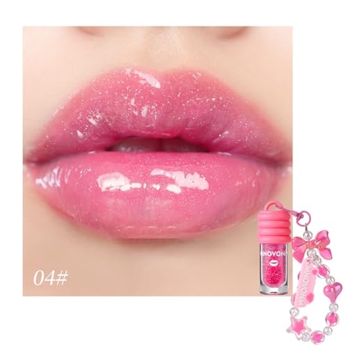 3 Pcs Hydrating Lip Gloss Set, Colors Changing Lip Gloss Cute Bracelet Designs Lip Oil, Lip Jelly for Women, Party Gift, Non-toxic Make-up