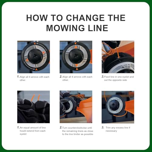 C6-2 Trimmer Head for Stihl FS38 FS40 FS45 FS50 FSE60