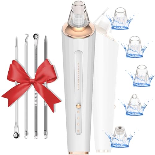 Upgraded Blackhead Remover Pore Vacuum with 3 Probes & 3 Suction Levels