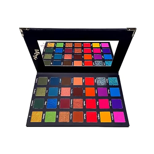 | Oracle Palette :Vol I | Eyeshadow and Pressed Pigment Palette 28 Shades INSPIRED BY REAL LIFE EVENTS