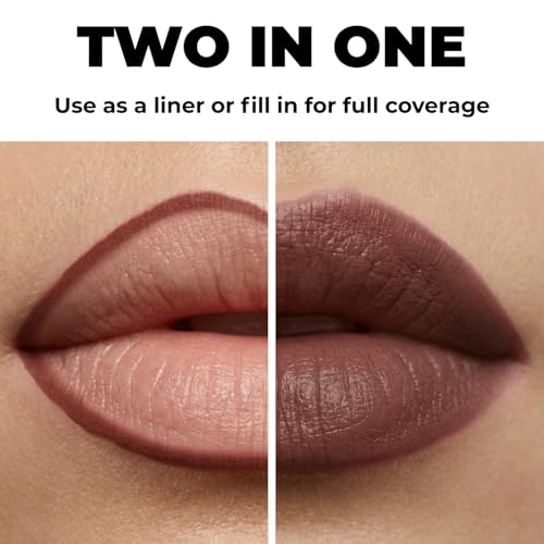 Lamel Gel Lip Liner Pencil – Intense Brown Waterproof