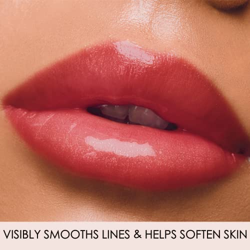 LONDONTOWN Plush Shine Lip Gloss - Sun Kissed Coral, Hydrating Tint