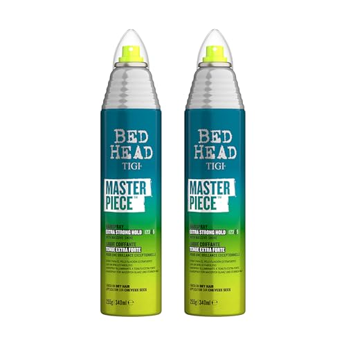 Tigi Bed Head Masterpiece Massive Shine Hairspray, 9.5 Ounce, Pack of 2