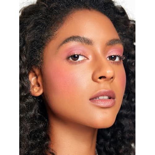 SHEGLAM Divine Flush Matte Blush Powder - Highly Pigmented, Non-Fading, Long Lasting Glowing Lightweight Natural Face Makeup
