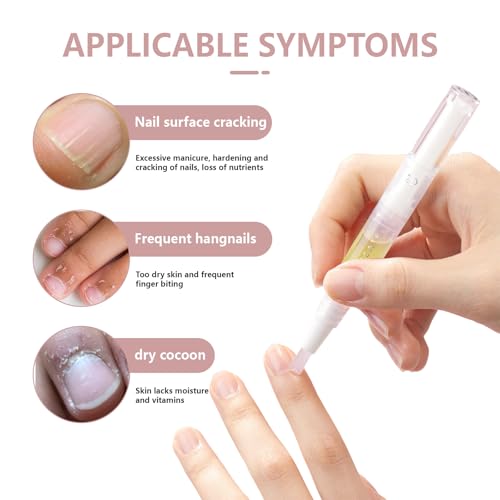 Nail Growth Oil Pen - Strengthener & Repair Treatment for Damaged Nails