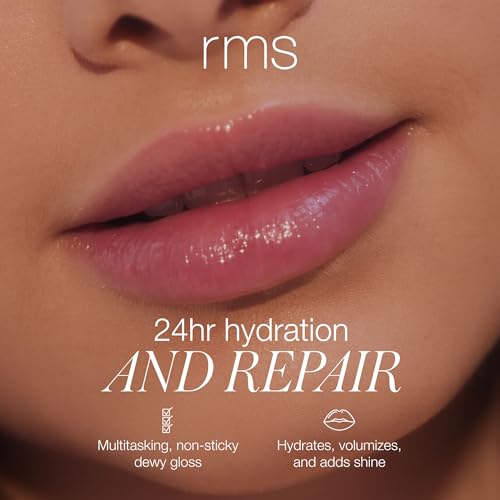 RMS Beauty Liplights Cream Lip Gloss (Babbette) Lipnight Overnight Lip Mask