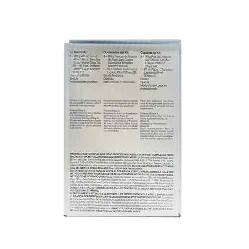 Argan Sensitive Scalp Relaxer - Alisador de Argan - 4 Single Applications