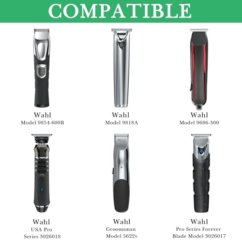 Linkidea Durable Travel Case Compatible with Wahl USA Pro Series 3026018, Manscaper Model 5708, Beard Trimmer Grooming Accessories Organizer, Portable Storage Box (Black)