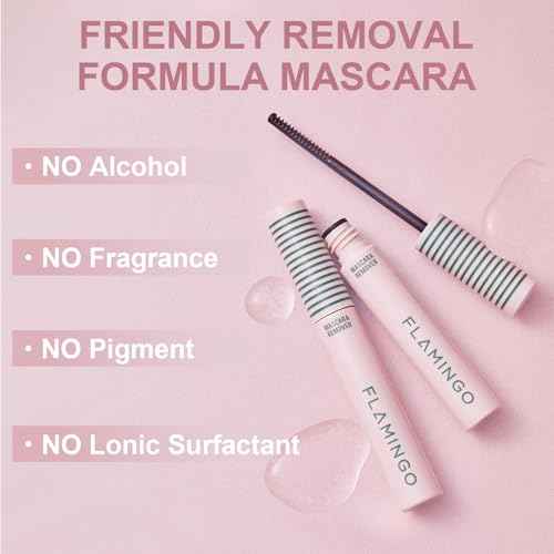 Upgrade Speedy Mascara Remover, Eye Makeup Remover for Waterproof Mascara Eyeliner Eyeshadow, Gentle Long Active Spiral Head Oil Gel Cleanser, Precision Cleansing Wand