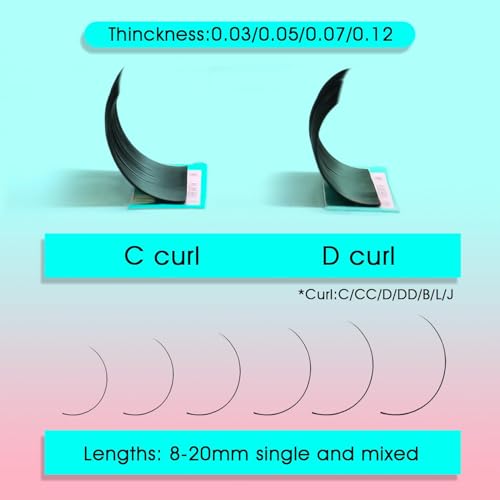VAVALASH Cashmere Easy Fan Lashes D 0.05 8-15mm