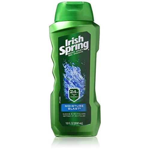 Irish Spring Body Wash, Moisture Blast 18 oz (Pack of 1)