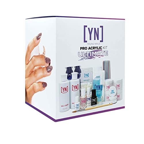 Young Nails Professional Starter Nail Art Kit & Accessories for Beginners