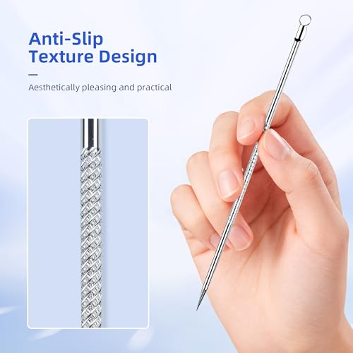 7-Piece Blackhead Remover Tool Kit | Stainless Steel Acne Extractor