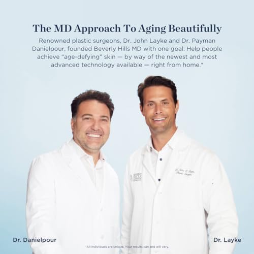 Beverly Hills MD Ageless Volume Hyaluronic Face Mask- Reduce Appearance of Wrinkles, Anti Aging Formula for Plump, Moisturized Skin- 8 Pack- Hydrating & Firming Gentle Sheet Mask