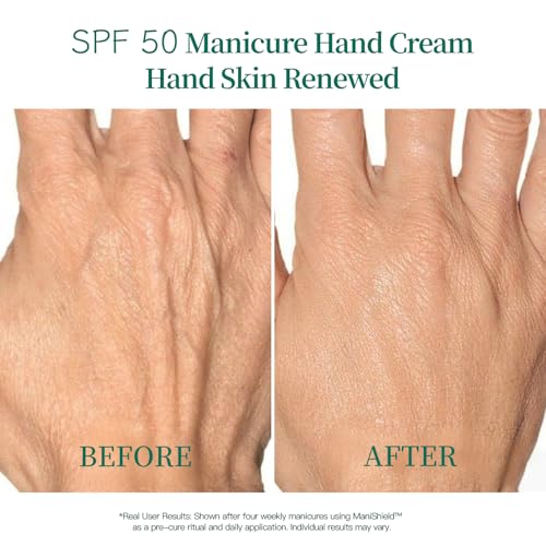 APUREE U V Nail Lamp Hand Screen: Hand Sunscreen SPF 50+/PA++++| UV Lights Protection Cream| Fragrance-Free & Hypoallergic Formula| For Nail Salon Home Use| Vegan & Cruelty Free| Deep Hydrate Moisture