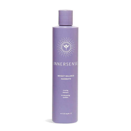 INNERSENSE Organic Beauty - Natural Bright Balance Purple Toning Hairbath | Non-Toxic, Cruelty-Free Haircare (10 fl oz | 295 ml)