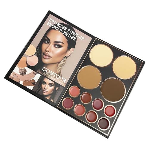 All-in-One Makeup Kit - 78 Color Palette with Eyeshadow, Blush & Lip Gloss