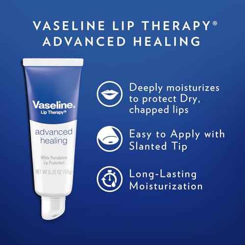 Vaseline Intensive Care Lotion, Unscented, Advanced Repair ? Non-Greasy Moisturizer for Extremely Dry Skin + Advanced Lip Therapy Tube