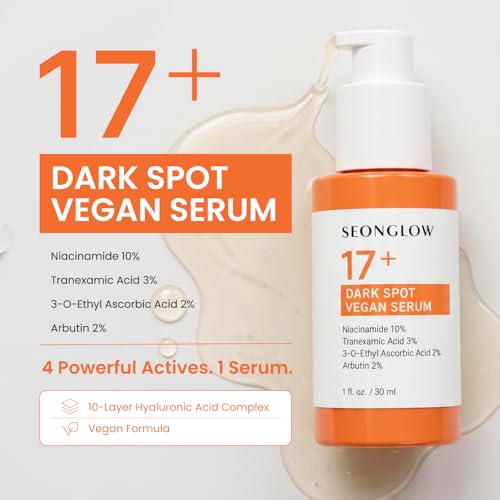 Dark Spot Corrector Serum with 10% Niacinamide & 3% Tranexamic Acid - Vegan