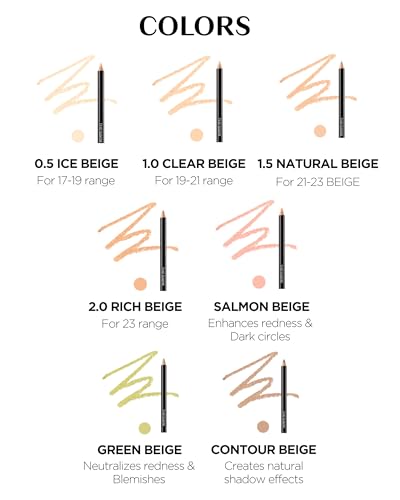 THESAEM Cover Perfection Concealer Pencil - Natural Beige for Medium Skin