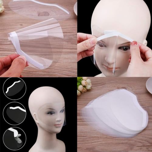 Shower Eye Shield 50 PCS Waterproof Eyebrow Visor