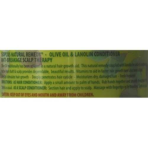 Isoplus Natural Remedy Olive Oil/Lanolin Conditioner 3.75 Oz