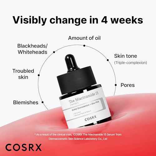 COSRX 15% Niacinamide Face Serum, 0.67 fl oz, Pore Minimizer Serum for Face, Even Skin Tone, Korean Skin Care, Stocking Stuffers, Gifts For Women