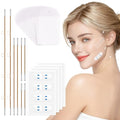 Face Lift Tape Invisible - 200pcs with 8 Strings & Buckles