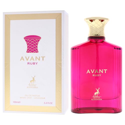 Maison Alhambra Avant Ruby Eau de Parfum Spray 100 ml – Long-Lasting Women’s Fragrance