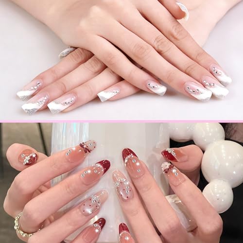 Face Gems Rhinestones Stickers - 13660 PCS Self-Adhesive
